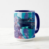 Aquaman | Ocean Master King Orm Refracted Graphic Mok (Voorkant rechts)