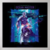 Aquaman | Ocean Master King Orm Refracted Graphic Poster (Voorkant)