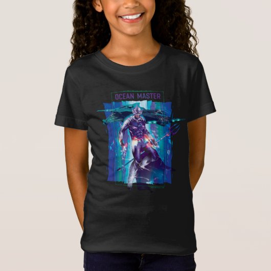 Aquaman | Ocean Master King Orm Refracted Graphic T-shirt (Voorkant)