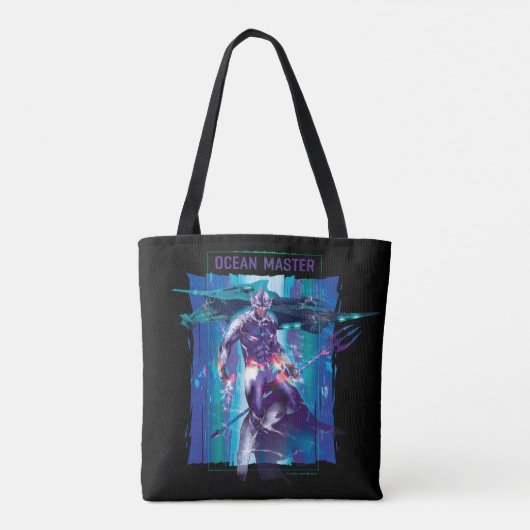 Aquaman | Ocean Master King Orm Refracted Graphic Tote Bag (Achterkant)