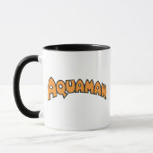Aquaman Oranje Logo Mok (Links)