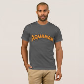 Aquaman Oranje Logo T-shirt (Voorkant volledig)