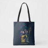 Aquaman | Orin, Mera en Black Manta Graphic Tote Bag (Voorkant)