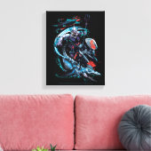 Aquaman | Orm, Zwarte Manta, Tylosaur en Ships Canvas Afdruk (Insitu (Woonkamer))