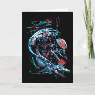 Aquaman   Orm, Zwarte Manta, Tylosaur en Ships Kaart