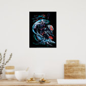 Aquaman | Orm, Zwarte Manta, Tylosaur en Ships Poster (Keuken)