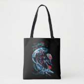 Aquaman | Orm, Zwarte Manta, Tylosaur en Ships Tote Bag (Voorkant)