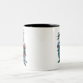 Aquaman | Orm, Zwarte Manta, Tylosaur en Ships Tweekleurige Koffiemok (Center)