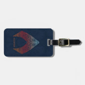 Aquaman | Paisley Aquaman Logo Bagagelabel (Voorkant horizontaal)