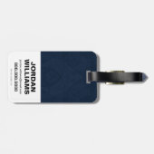 Aquaman | Paisley Aquaman Logo Bagagelabel (Achterkant horizontaal)