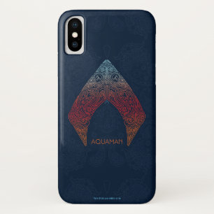 Aquaman   Paisley Aquaman Logo Case-Mate iPhone Case