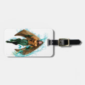 Aquaman | Prince Orin with Aquaman Logo Bagagelabel (Voorkant horizontaal)