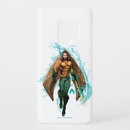 Aquaman | Prince Orin with Aquaman Logo Case-Mate Samsung Galaxy Hoesje (Achterkant)