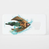 Aquaman | Prince Orin with Aquaman Logo Case-Mate Samsung Galaxy Hoesje (Achterkant (horizontaal))