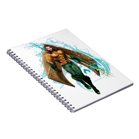 Aquaman | Prince Orin with Aquaman Logo Notitieboek (Rechterzijde)
