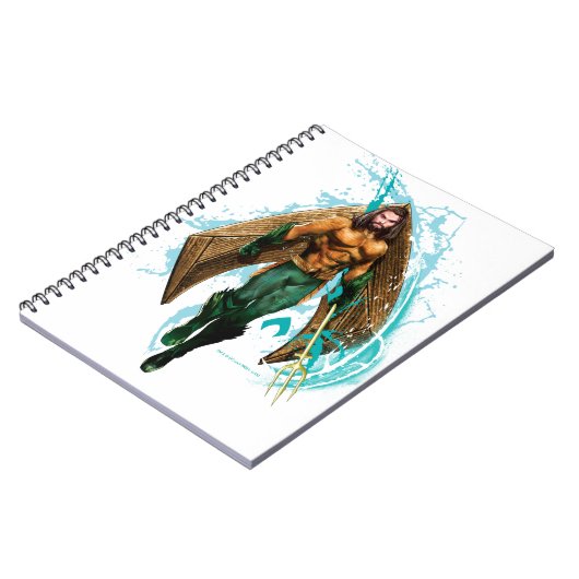 Aquaman | Prince Orin with Aquaman Logo Notitieboek (Linkerzijde)