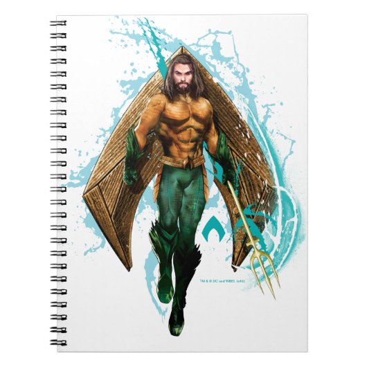 Aquaman | Prince Orin with Aquaman Logo Notitieboek (Voorkant)