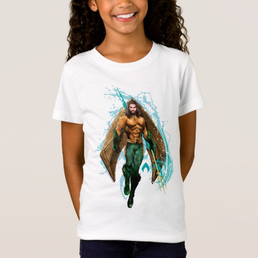 Aquaman | Prince Orin with Aquaman Logo T-shirt (Voorkant)