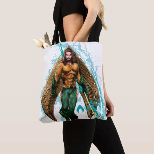 Aquaman | Prince Orin with Aquaman Logo Tote Bag (Dichtbij)