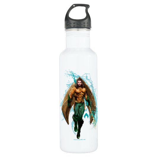 Aquaman | Prince Orin with Aquaman Logo Waterfles (Voorkant)