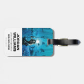 Aquaman | Prince Orin with Aquatic Animals Bagagelabel (Achterkant horizontaal)