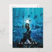 Aquaman | Prince Orin with Aquatic Animals Briefkaart (Voorkant / Achterkant)