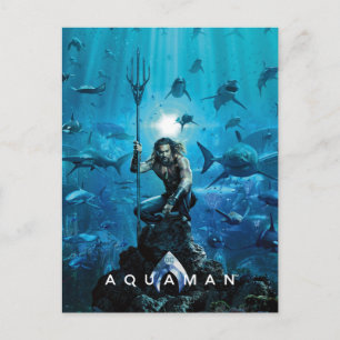 Aquaman   Prince Orin with Aquatic Animals Briefkaart