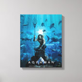 Aquaman | Prince Orin with Aquatic Animals Canvas Afdruk (Voorkant)