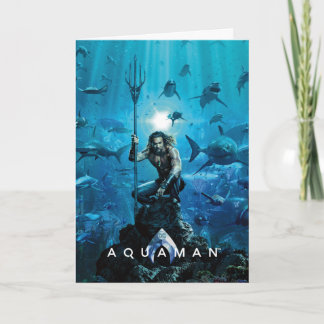 Aquaman | Prince Orin with Aquatic Animals Kaart