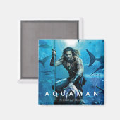 Aquaman | Prince Orin with Aquatic Animals Magneet (Voorkant / Achterkant)