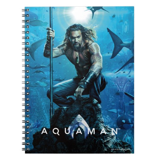 Aquaman | Prince Orin with Aquatic Animals Notitieboek (Voorkant)