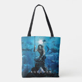 Aquaman | Prince Orin with Aquatic Animals Tote Bag (Achterkant)