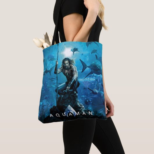Aquaman | Prince Orin with Aquatic Animals Tote Bag (Dichtbij)