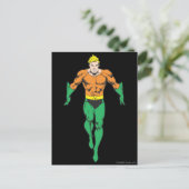 Aquaman Runs Briefkaart (Staand voorkant)