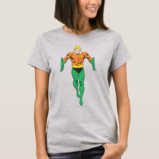 Aquaman Runs T-shirt (Voorkant)