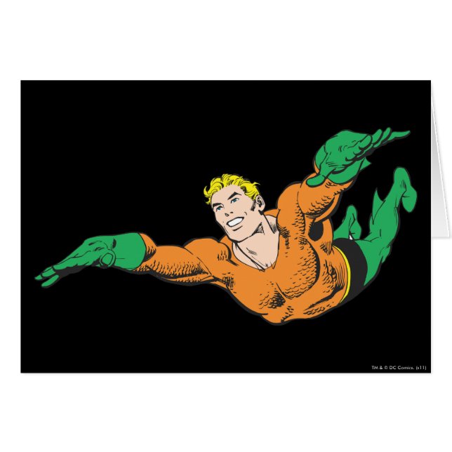Aquaman Soars (Voorkant Horizontaal)