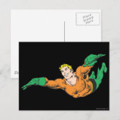 Aquaman Soars Briefkaart (Voorkant / Achterkant)