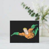 Aquaman Soars Briefkaart (Staand voorkant)