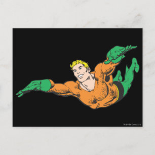 Aquaman Soars Briefkaart