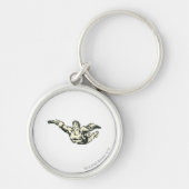 Aquaman Soars BW Sleutelhanger (Voorkant)