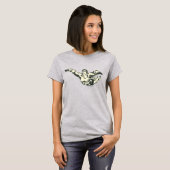 Aquaman Soars BW T-shirt (Voorkant volledig)