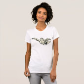 Aquaman Soars BW T-shirt (Voorkant volledig)