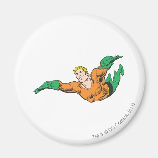 Aquaman Soars Magneet (Voorkant)