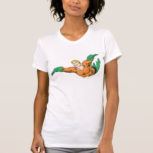 Aquaman Soars T-shirt (Voorkant)