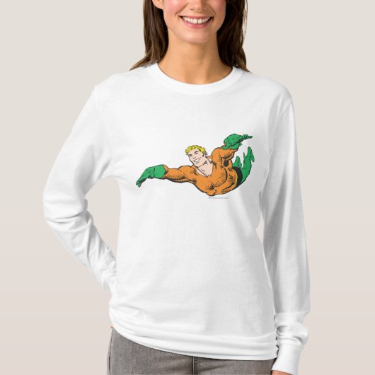 Aquaman Soars T-shirt (Voorkant)