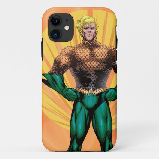 Aquaman Standing Case-Mate iPhone Case (Achterkant)
