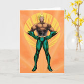 Aquaman Standing Kaart (Gele Bloem)