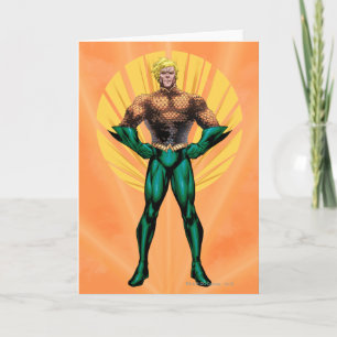 Aquaman Standing Kaart