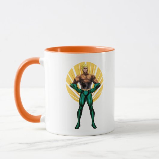 Aquaman Standing Mok (Links)