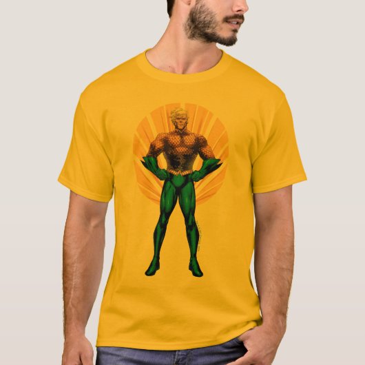 Aquaman Standing T-shirt (Voorkant)